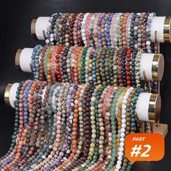 Wholesale Gemstone Beads 4mm 6mm 8mm 10mm 12mm Loose Bead -Free Shipping(II)