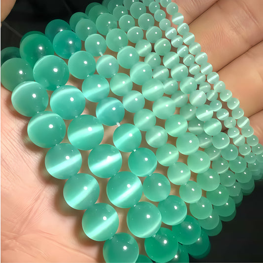 Mixed Colors Cat's Eye Beads