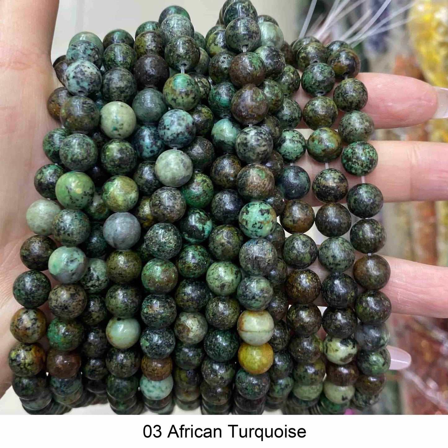 Round Smooth Beads Crystal/Quartz/Jasper/Agate