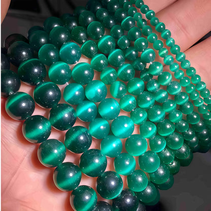 Mixed Colors Cat's Eye Beads