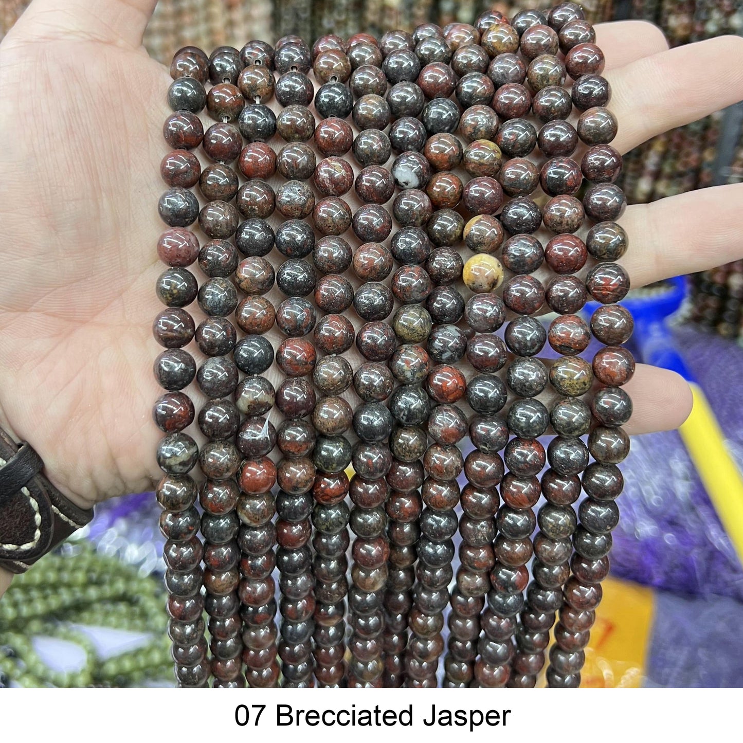 Round Smooth Beads: Diverse 4mm, 6mm, 8mm, 10mm, 12mm Natural Gems for Unique Jewelry Creations