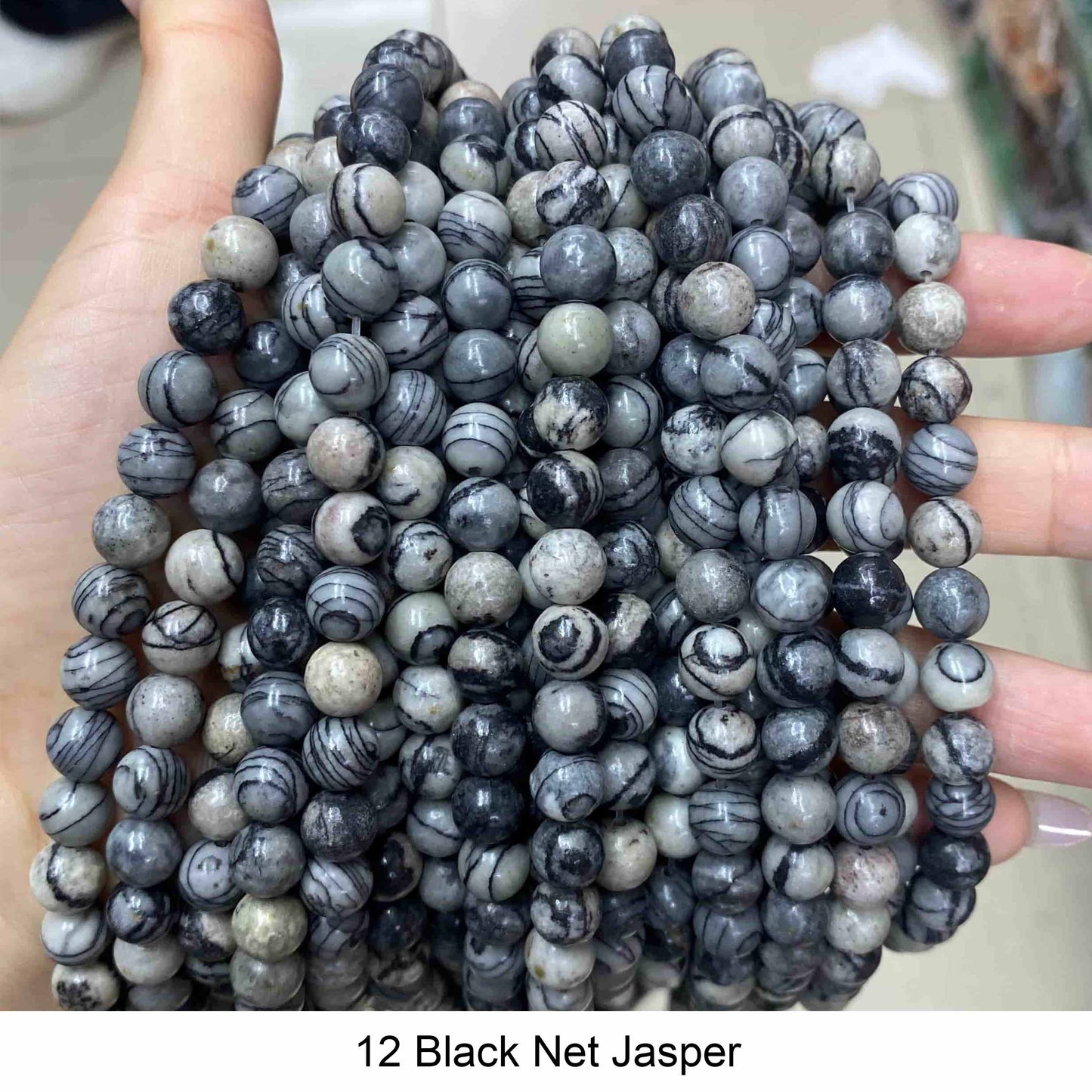 Round Smooth Beads Crystal/Quartz/Jasper/Agate