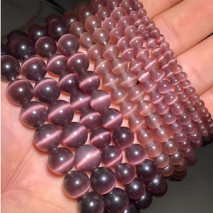 Mixed Colors Cat's Eye Beads