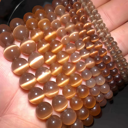 Mixed Colors Cat's Eye Beads