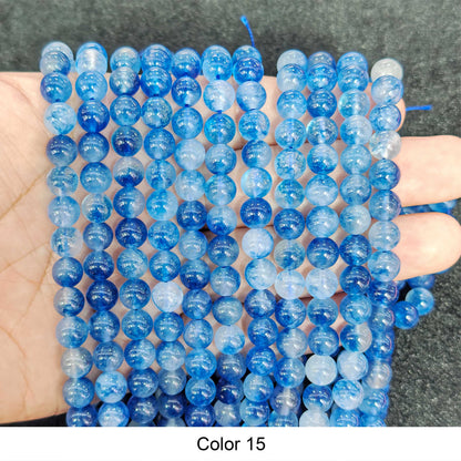 #3 Round Smooth Beads Crystal/Quartz/Jasper/Agate