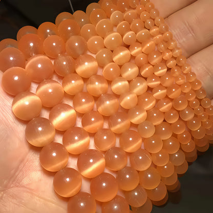 Mixed Colors Cat's Eye Beads
