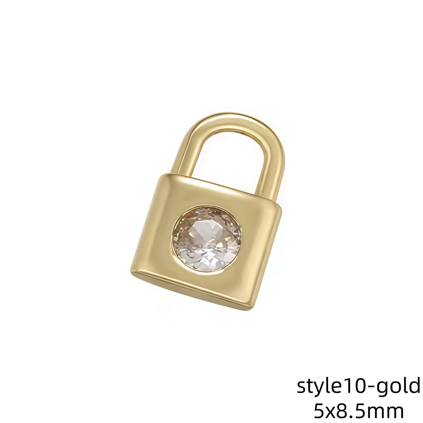 1Pcs Gold Color Silver Color Sun Moon Mini Charms