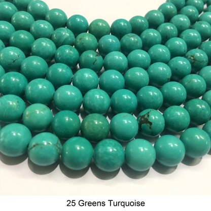 Round Smooth Beads: Diverse 4mm, 6mm, 8mm, 10mm, 12mm Natural Gems for Unique Jewelry Creations