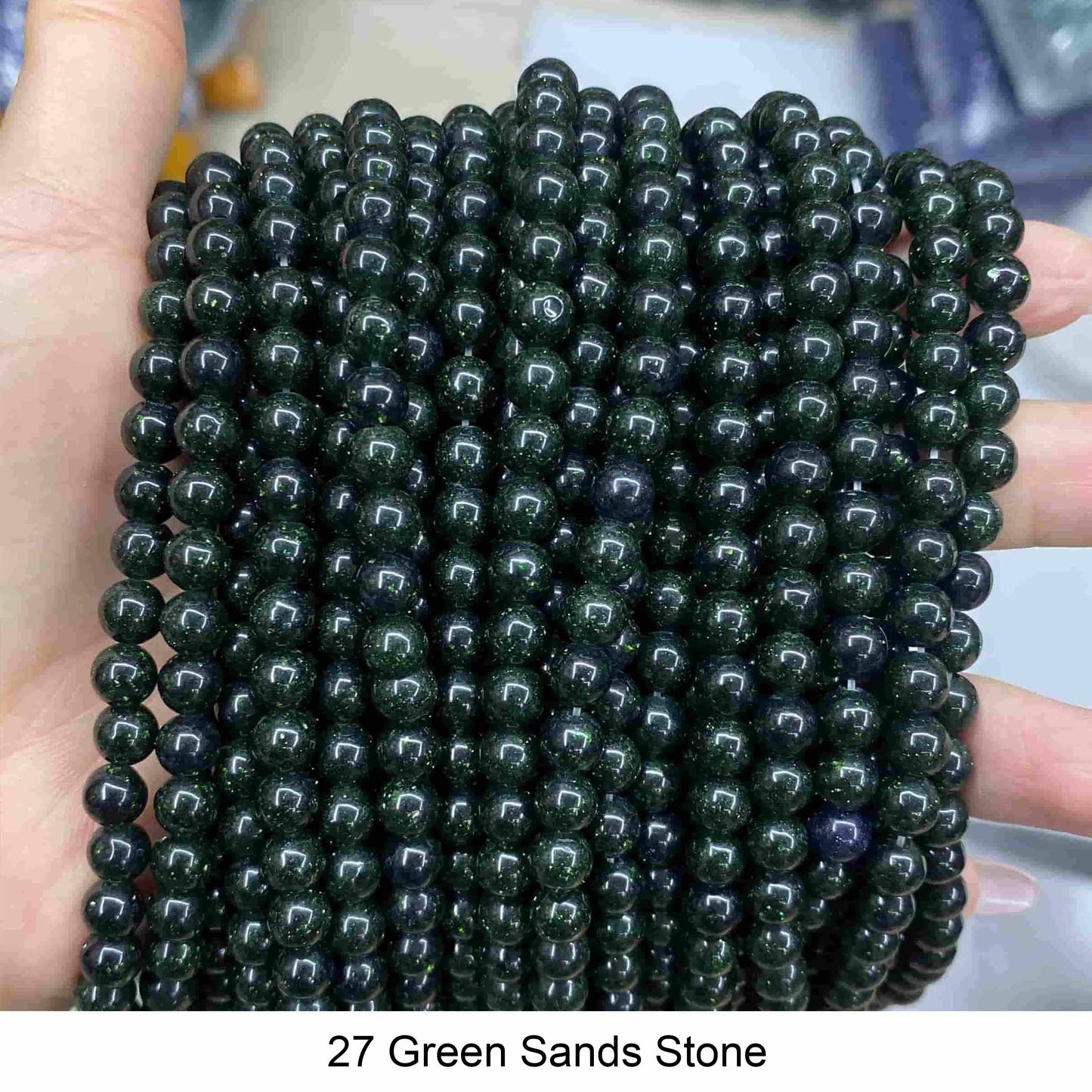 Round Smooth Beads: Diverse 4mm, 6mm, 8mm, 10mm, 12mm Natural Gems for Unique Jewelry Creations