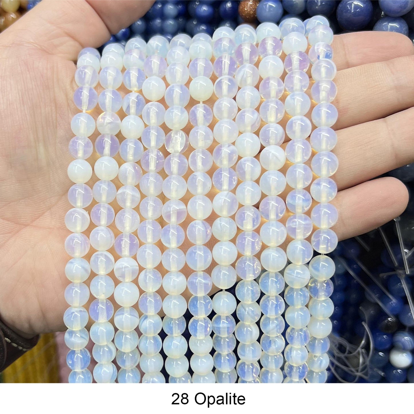 #1 Round Smooth Beads Crystal/Quartz/Jasper/Agate