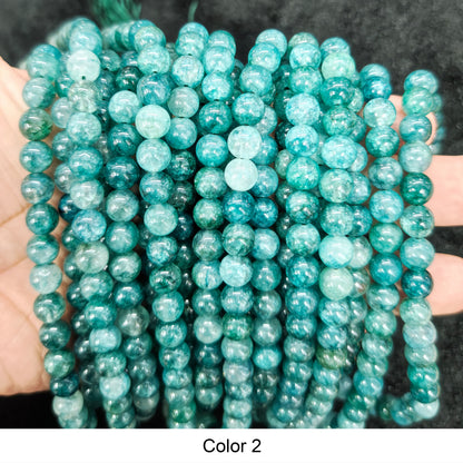 #3 Round Smooth Beads Crystal/Quartz/Jasper/Agate