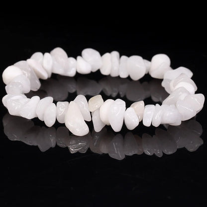 Chip Bead Stretch Bracelet 7.5inch