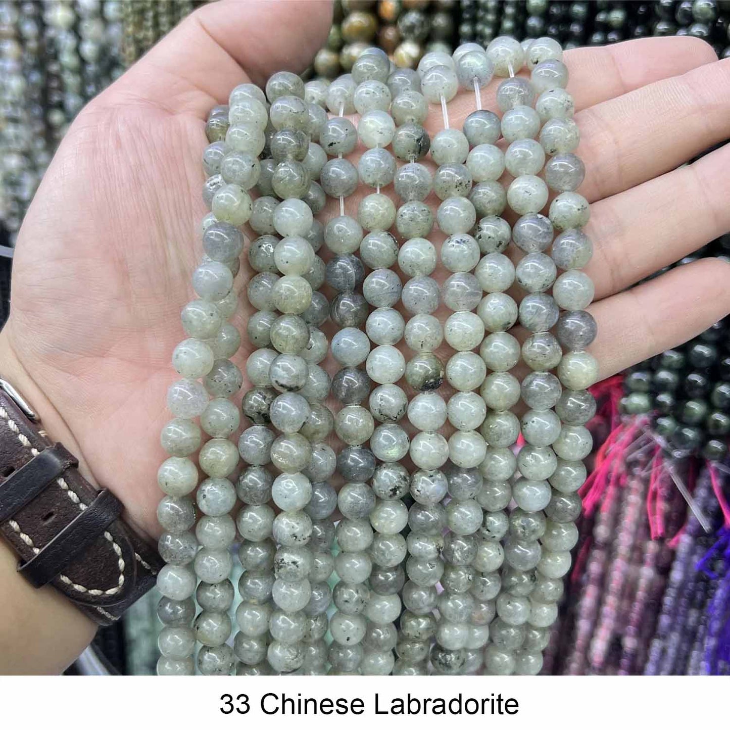 #1 Round Smooth Beads Crystal/Quartz/Jasper/Agate