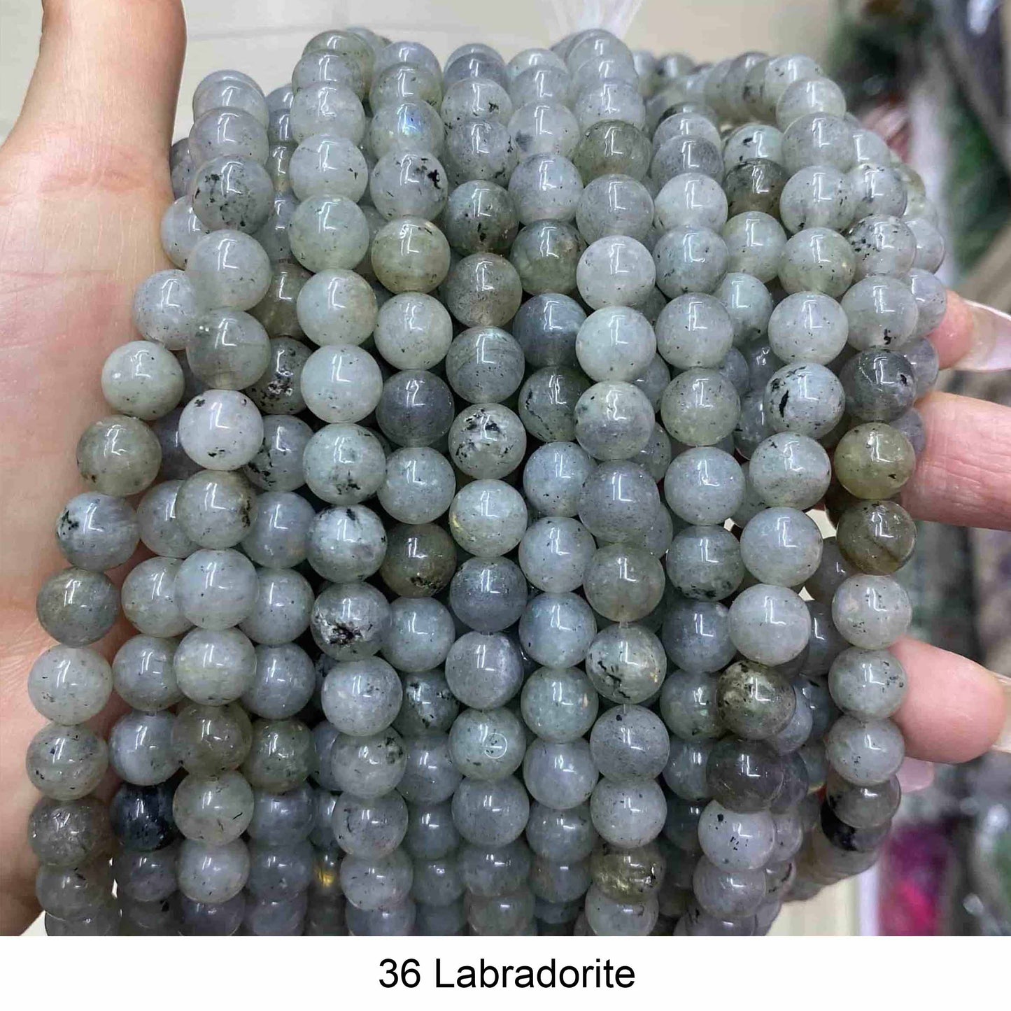 Round Smooth Beads: Diverse 4mm, 6mm, 8mm, 10mm, 12mm Natural Gems for Unique Jewelry Creations