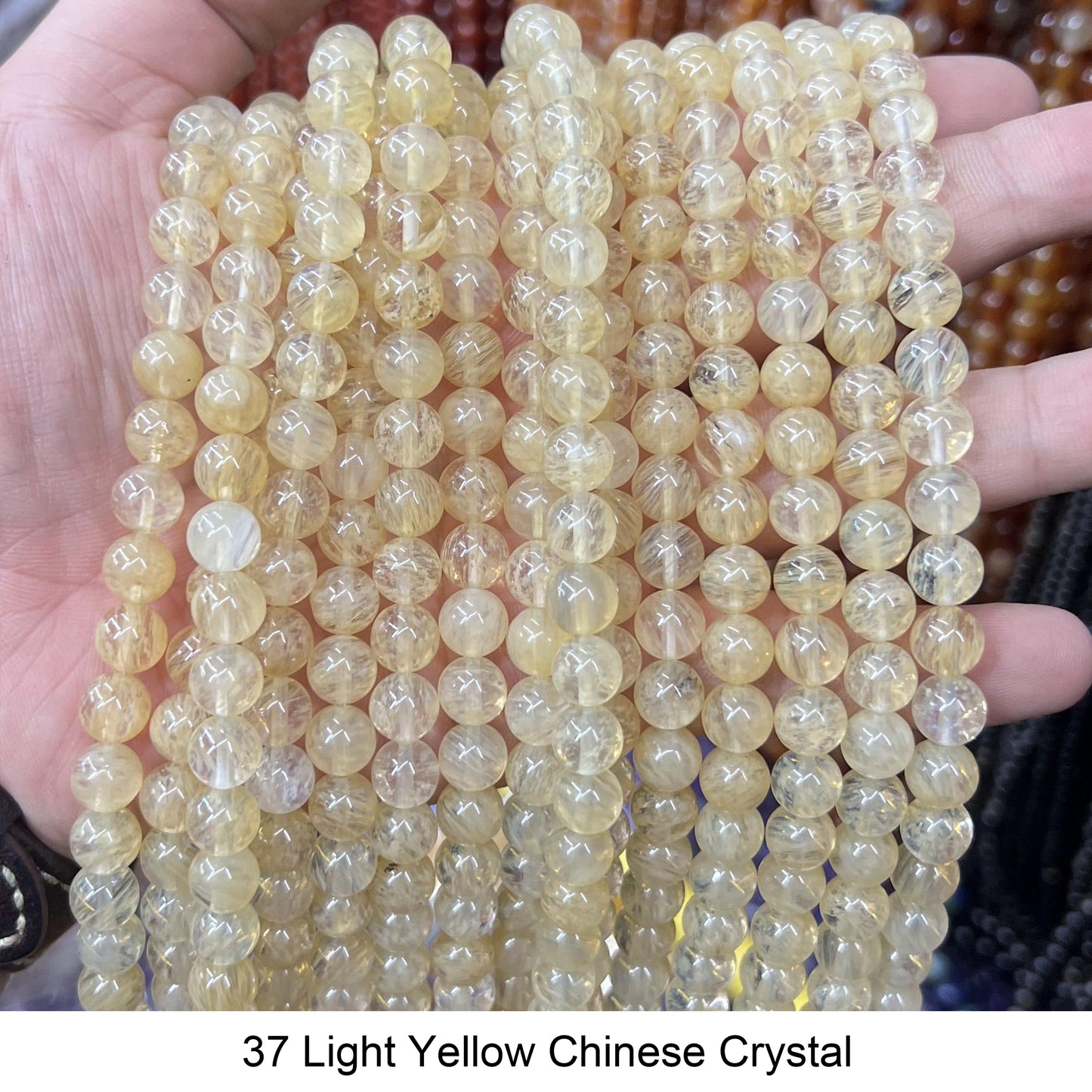 Round Smooth Beads: Diverse 4mm, 6mm, 8mm, 10mm, 12mm Natural Gems for Unique Jewelry Creations