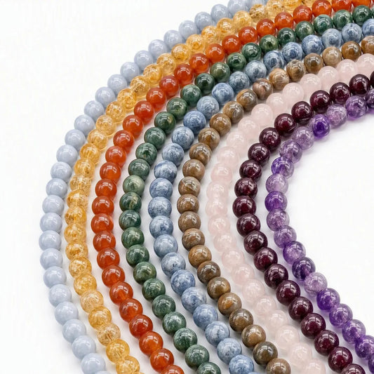5A 10mm Natural Crystal Loose Bead | Natural Gems for Unique Jewelry Creations