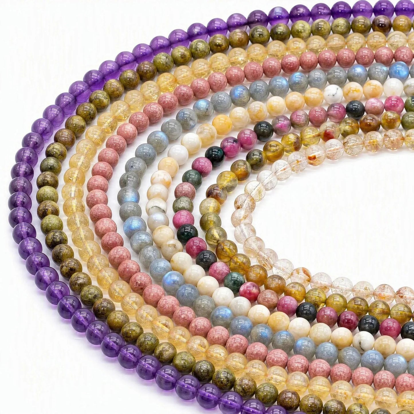 5A 6mm Natural Gemstone Loose Bead | Natural Gems for Unique Jewelry Creations