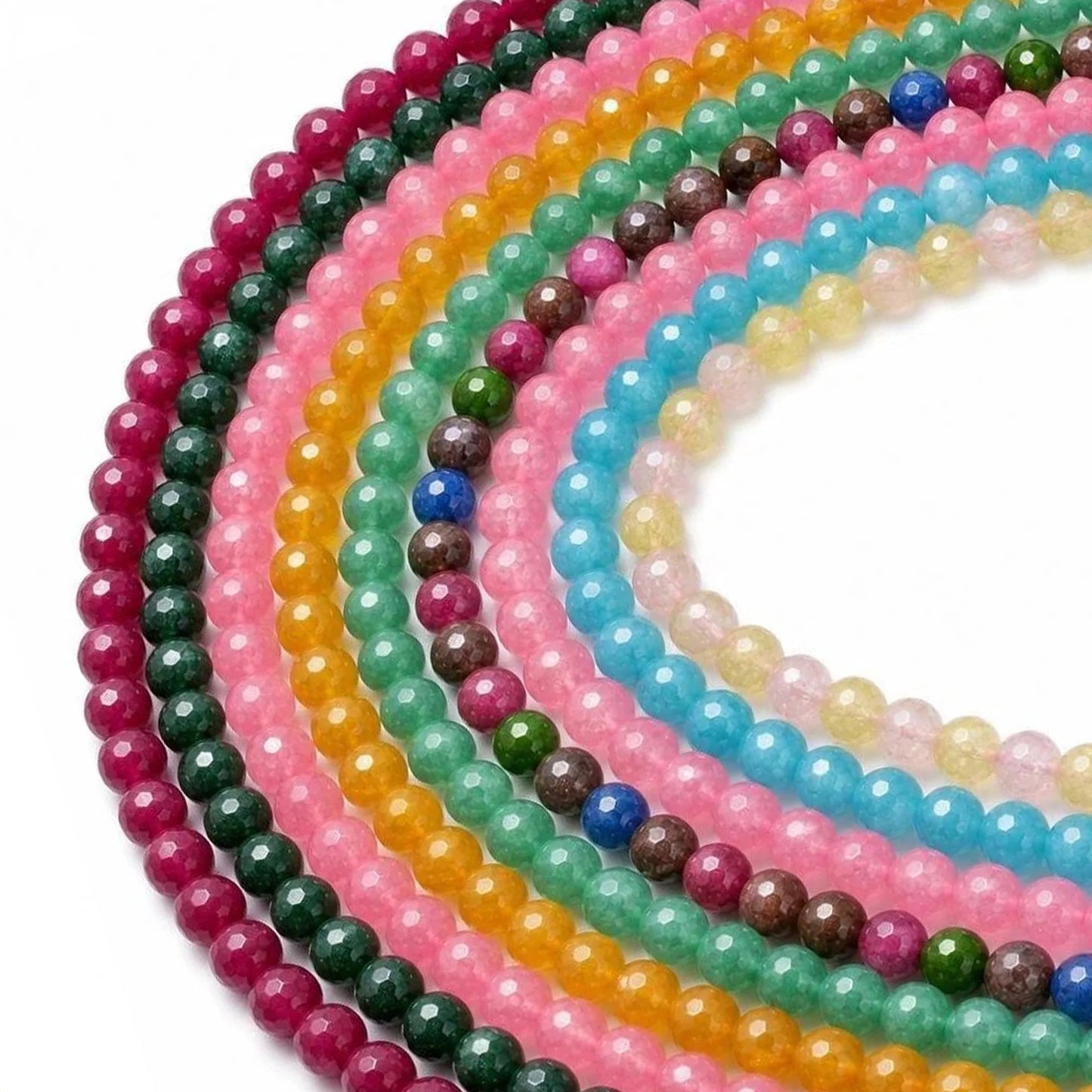 6mm Natural Crystal Loose Bead | Natural Gems for Unique Jewelry Creations