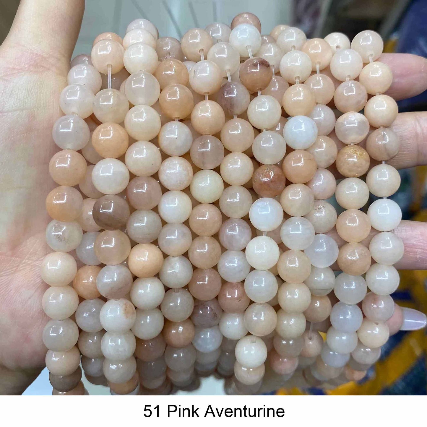 Round Smooth Beads: Diverse 4mm, 6mm, 8mm, 10mm, 12mm Natural Gems for Unique Jewelry Creations