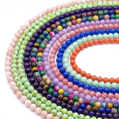 4mm Natural Crystal Loose Bead , Natural Gems for Unique Jewelry Creations