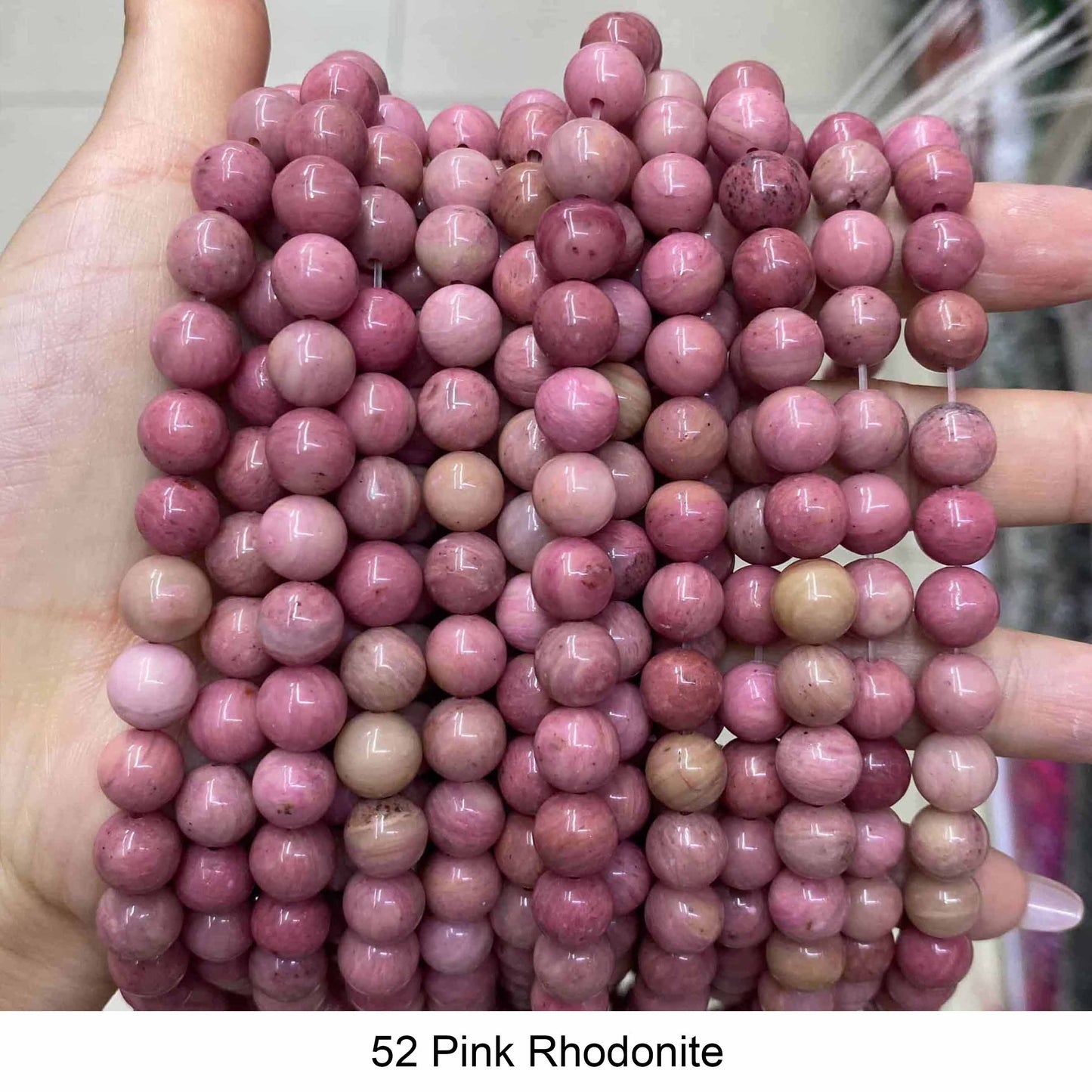 Round Smooth Beads: Diverse 4mm, 6mm, 8mm, 10mm, 12mm Natural Gems for Unique Jewelry Creations