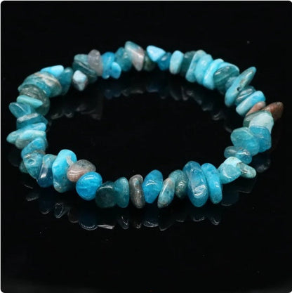 Chip Bead Stretch Bracelet 7.5inch