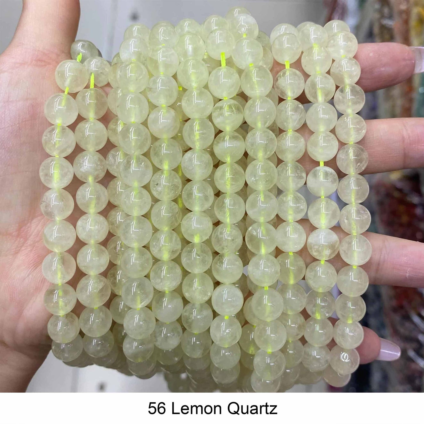 Round Smooth Beads Crystal/Quartz/Jasper/Agate