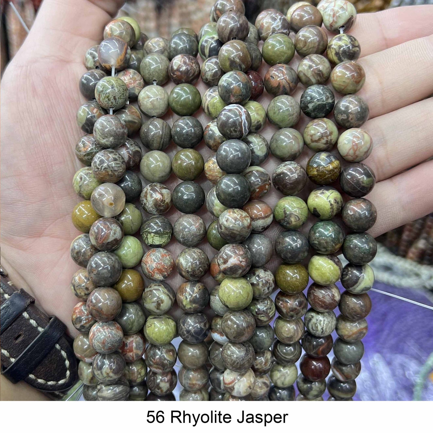 Round Smooth Beads: Diverse 4mm, 6mm, 8mm, 10mm, 12mm Natural Gems for Unique Jewelry Creations