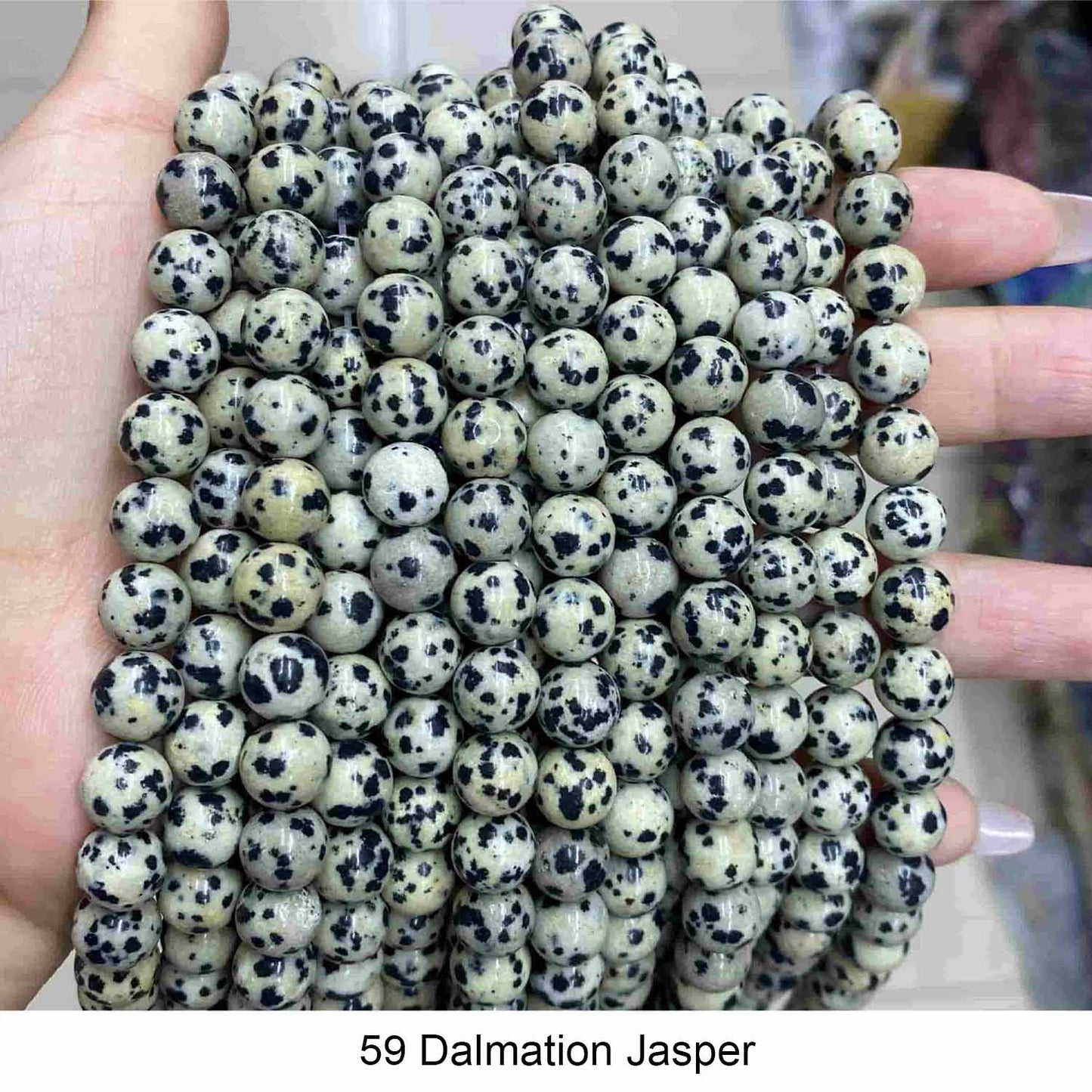 #1 Round Smooth Beads Crystal/Quartz/Jasper/Agate