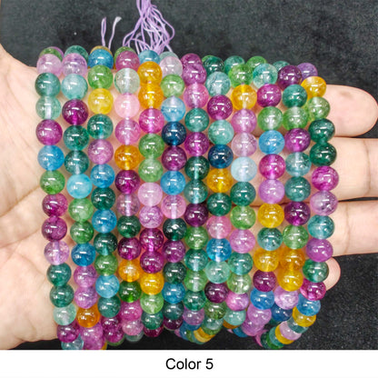 #3 Round Smooth Beads Crystal/Quartz/Jasper/Agate