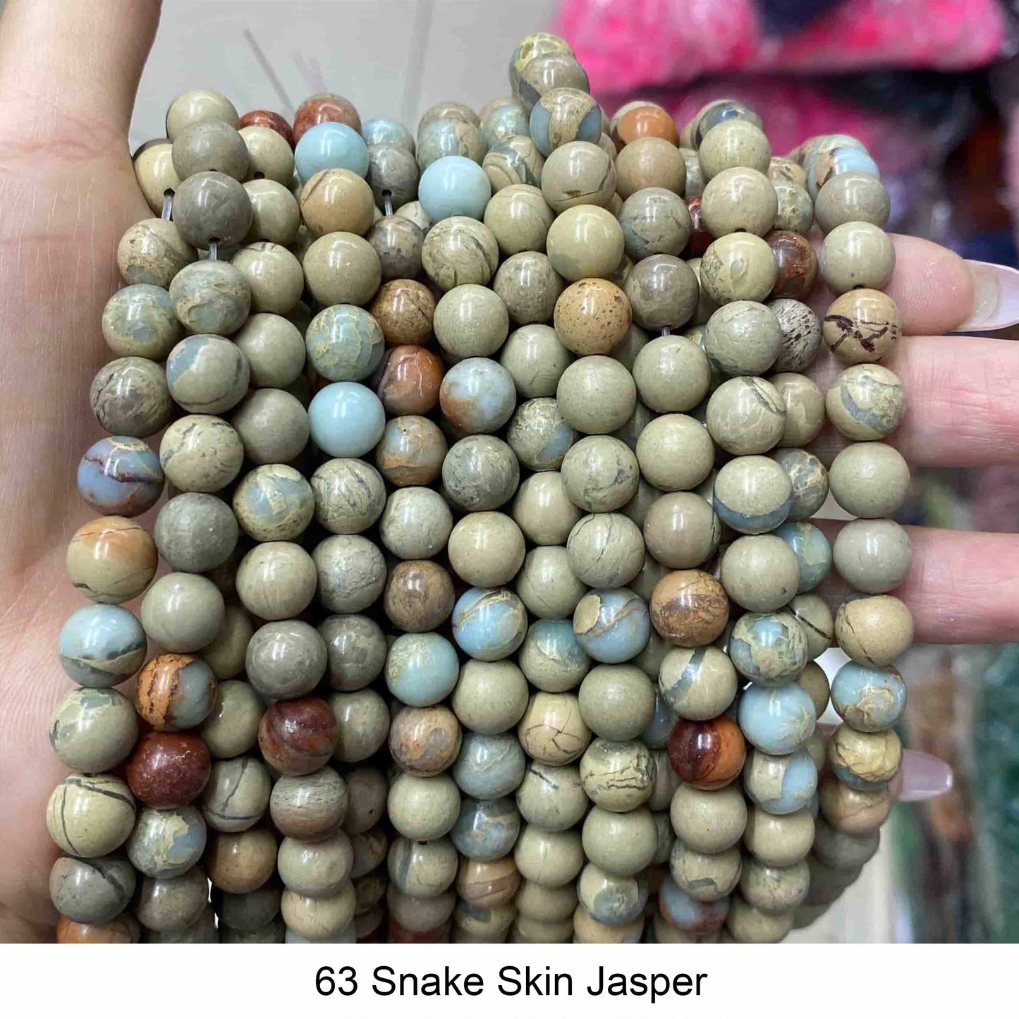 Round Smooth Beads: Diverse 4mm, 6mm, 8mm, 10mm, 12mm Natural Gems for Unique Jewelry Creations