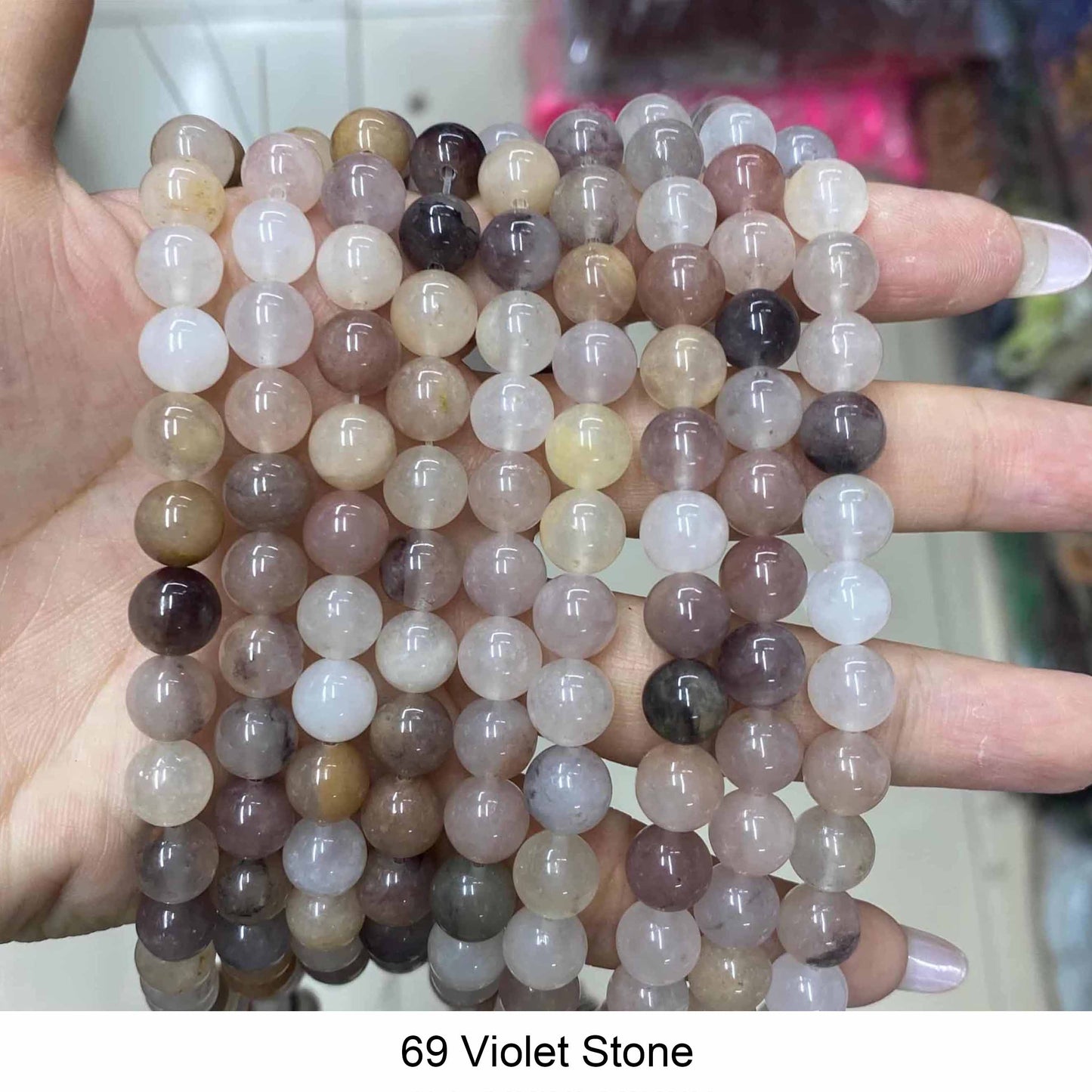 Round Smooth Beads: Diverse 4mm, 6mm, 8mm, 10mm, 12mm Natural Gems for Unique Jewelry Creations