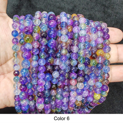 #3 Round Smooth Beads Crystal/Quartz/Jasper/Agate