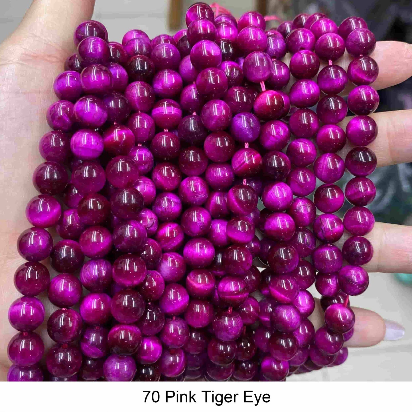 Round Smooth Beads Crystal/Quartz/Jasper/Agate