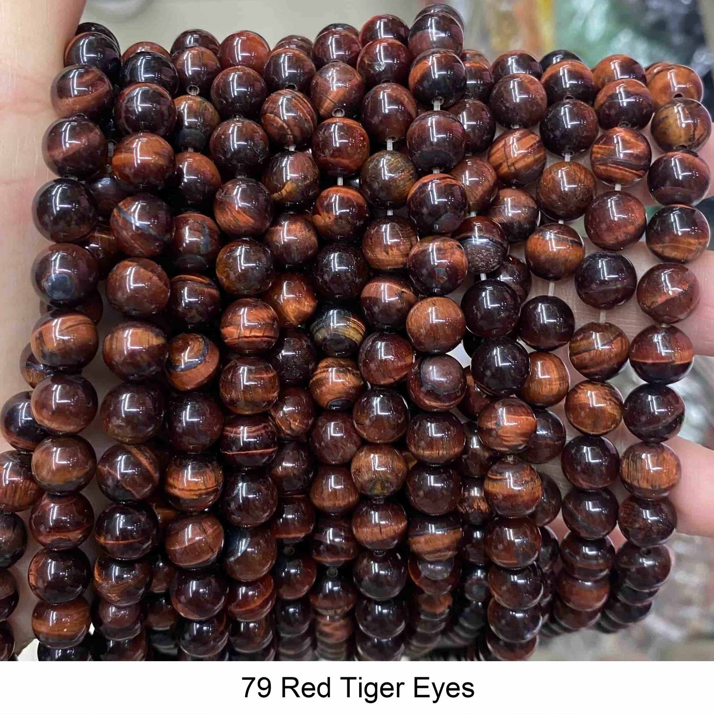 Round Smooth Beads Crystal/Quartz/Jasper/Agate