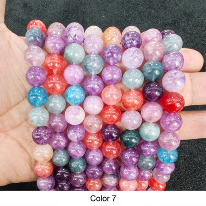 #3 Round Smooth Beads Crystal/Quartz/Jasper/Agate