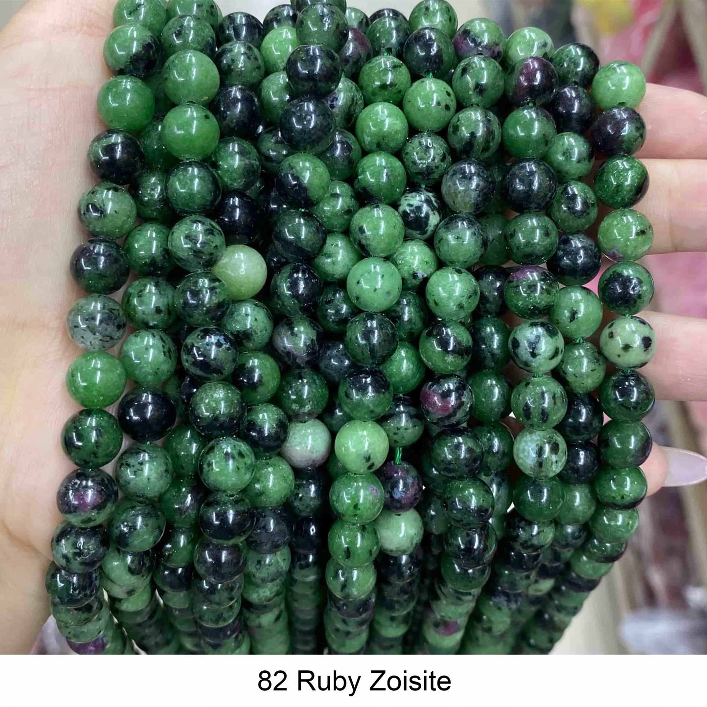 Round Smooth Beads Crystal/Quartz/Jasper/Agate