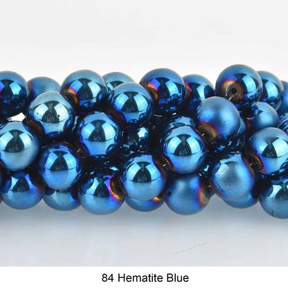 #1 Round Smooth Beads Crystal/Quartz/Jasper/Agate