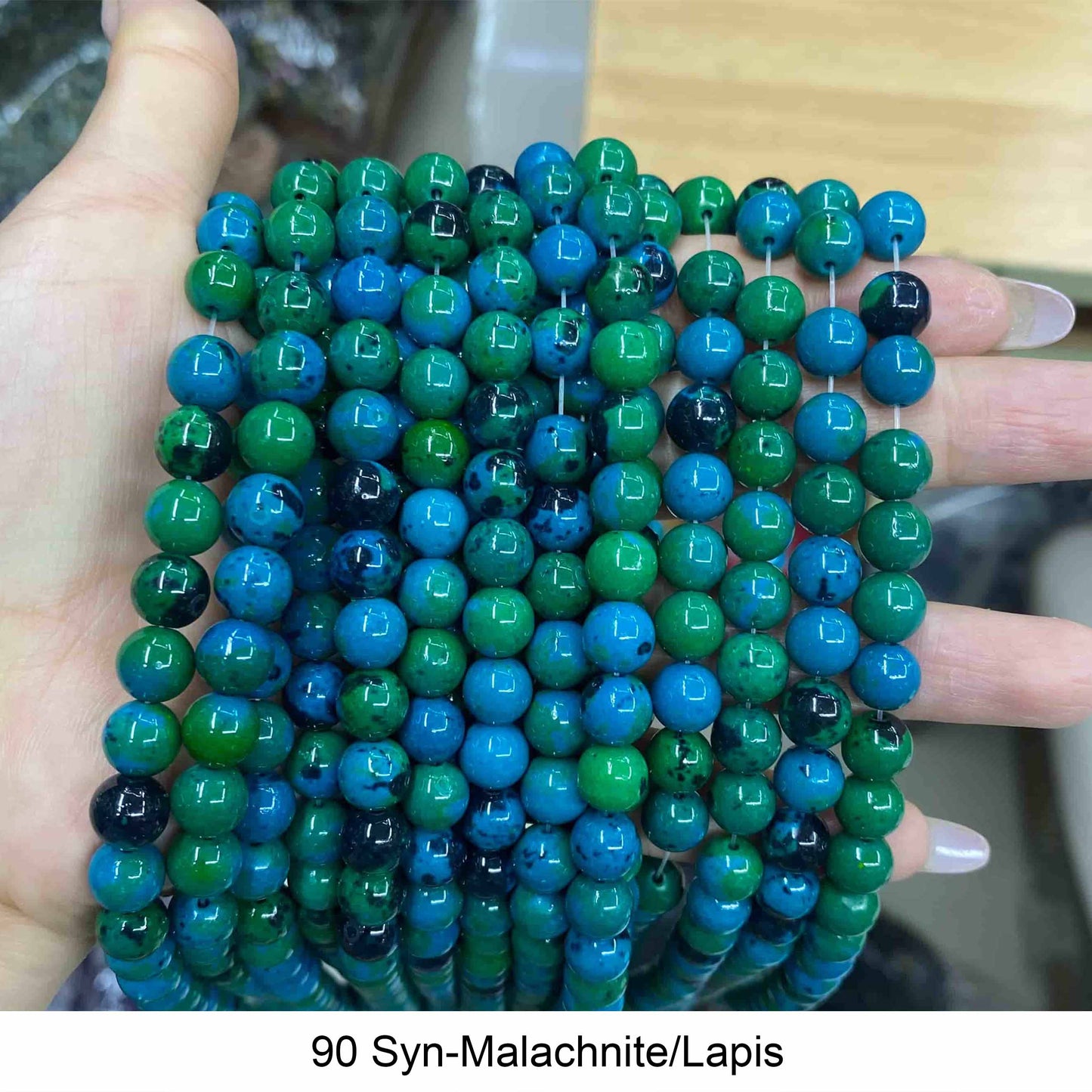 Round Smooth Beads Crystal/Quartz/Jasper/Agate