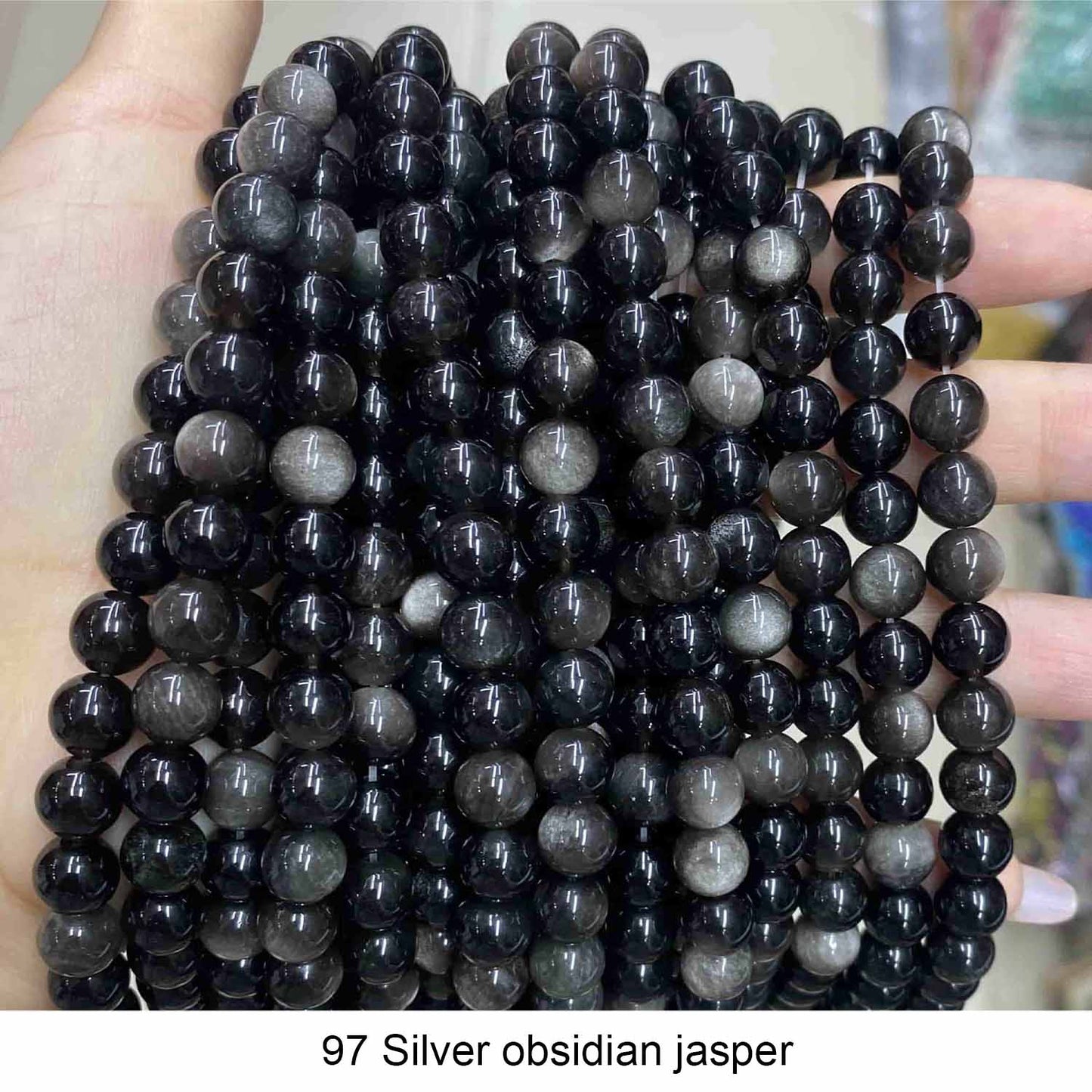 #1 Round Smooth Beads Crystal/Quartz/Jasper/Agate