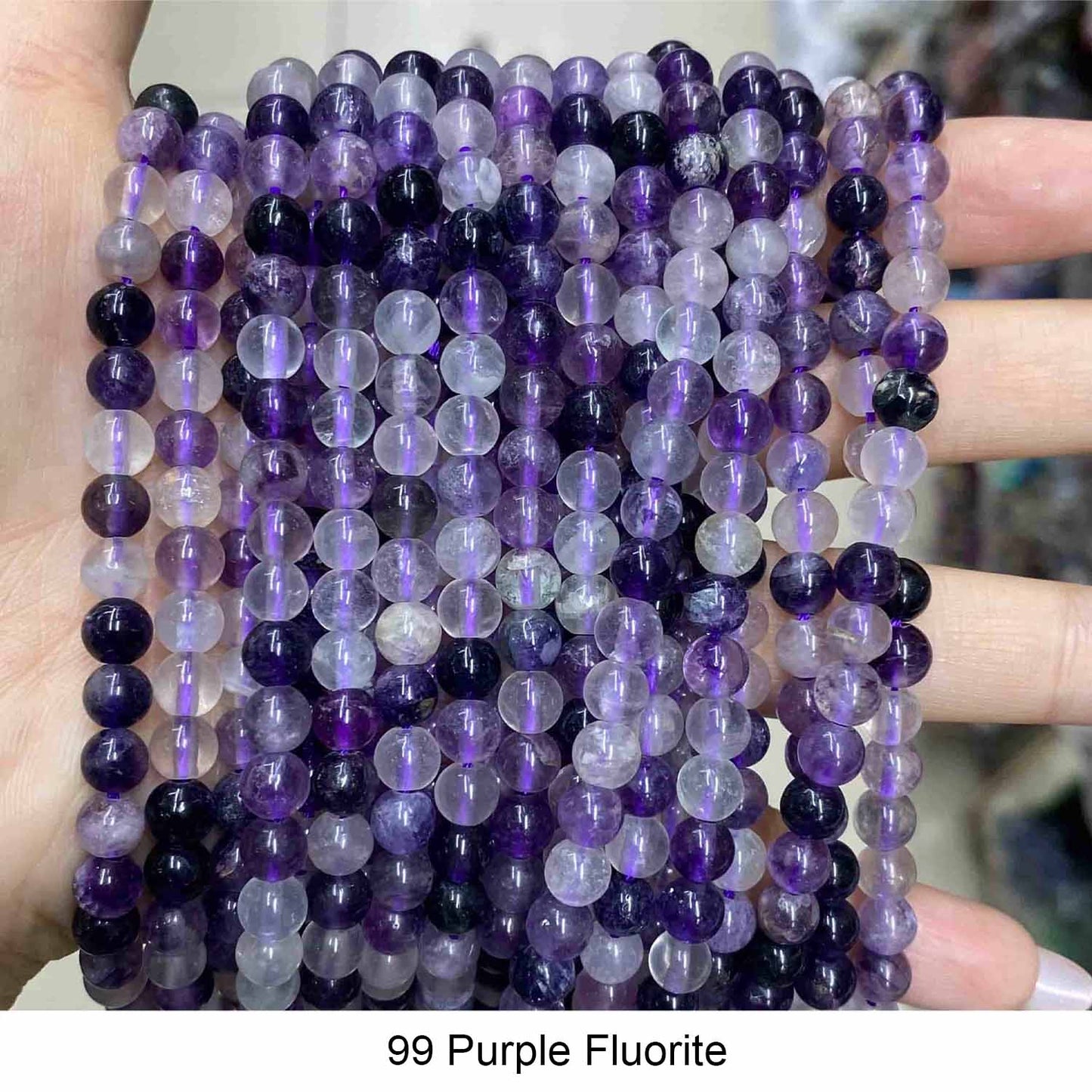 #1 Round Smooth Beads Crystal/Quartz/Jasper/Agate