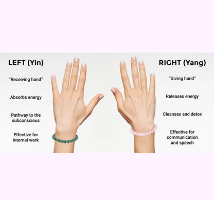 Double Smoky Quartz Crystal Bracelet for Strenght and Power