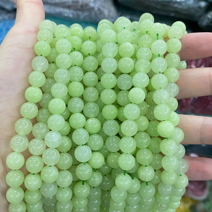 Color Jade Beads Round Smooth/Faceted Beads 6mm/8mm/10mm