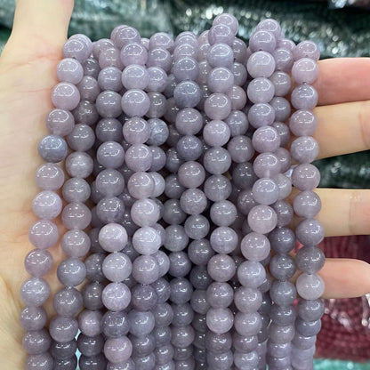Color Jade Beads Round Smooth/Faceted Beads 6mm/8mm/10mm