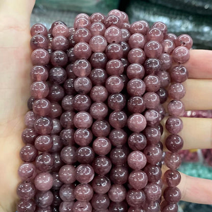 Color Jade Beads Round Smooth/Faceted Beads 6mm/8mm/10mm