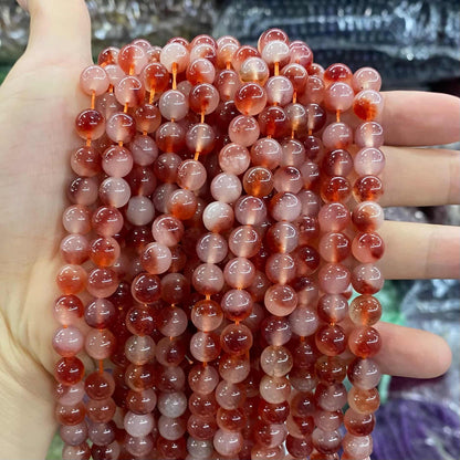 $1.99-8mm Color Jade Beads Round Smooth/Faceted Beads