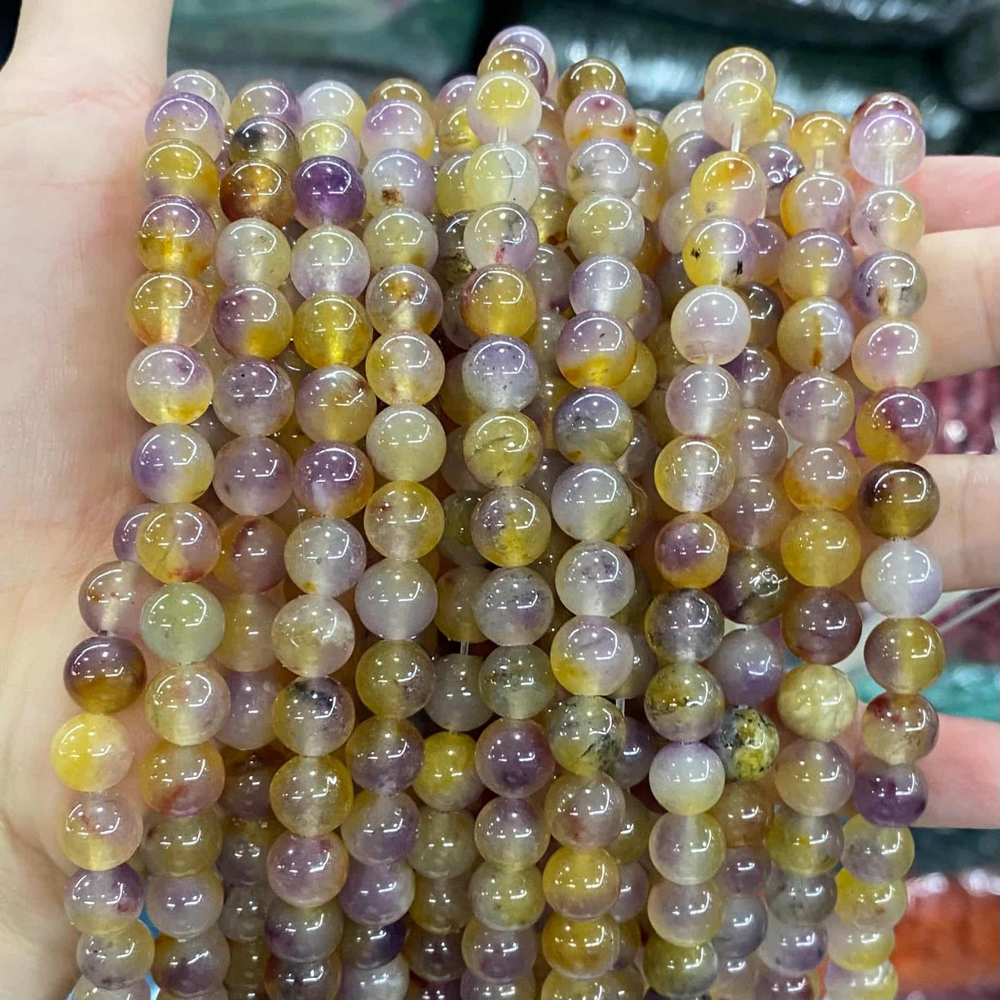 Color Jade Beads Round Smooth/Faceted Beads 6mm/8mm/10mm