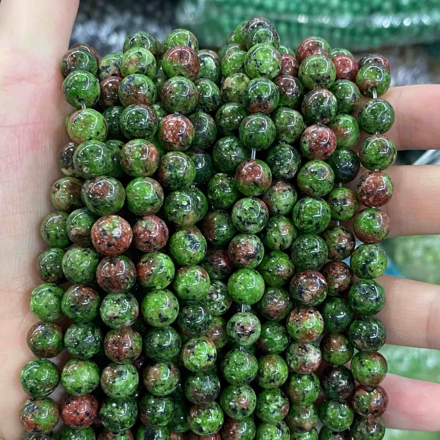 Color Jade Beads Round Smooth/Faceted Beads 6mm/8mm/10mm