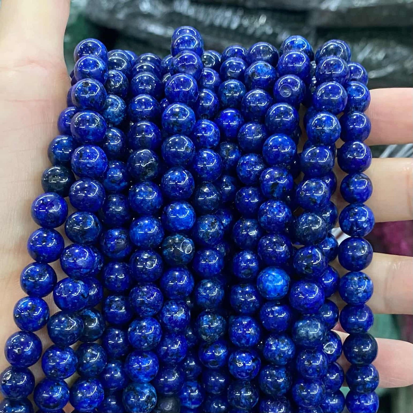 Color Jade Beads Round Smooth/Faceted Beads 6mm/8mm/10mm