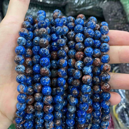 $1.99-8mm Color Jade Beads Round Smooth/Faceted Beads